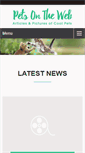 Mobile Screenshot of pets-on-the-net.com